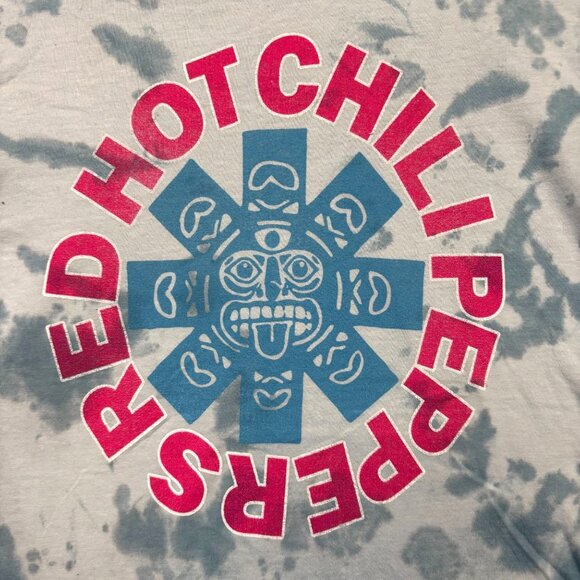Red Hot Chili Peppers Logo Rock Band Tie-Dye Tee M - Picture 2 of 4